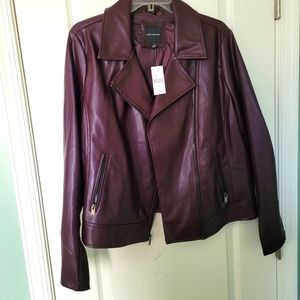 BNWT Lane Bryant Faux Leather Jacket